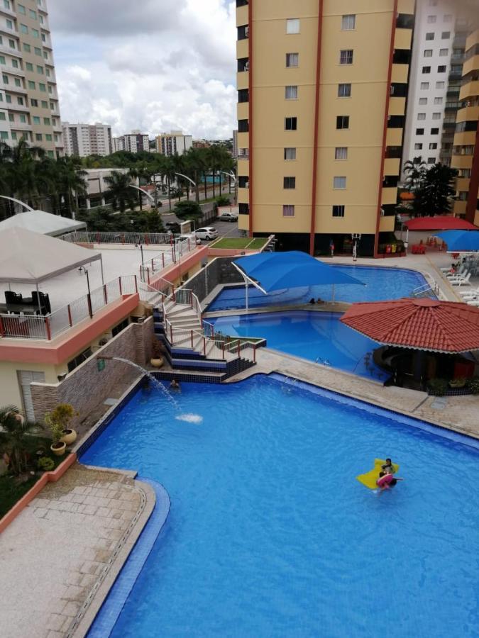 Caldas Novas - Go - Apartamento Parque Das Aguas Quentes Bloco 1 - Em Frente Clube Prive Dış mekan fotoğraf