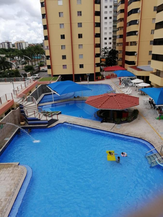Caldas Novas - Go - Apartamento Parque Das Aguas Quentes Bloco 1 - Em Frente Clube Prive Dış mekan fotoğraf